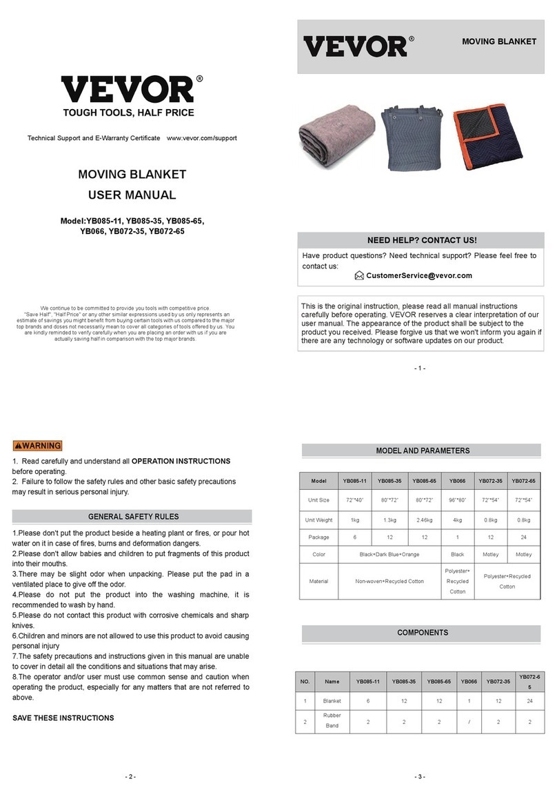 VEVOR YB085-11 user manual