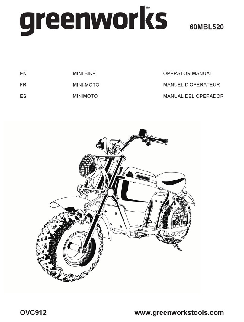 GreenWorks 60MBL520 Operator's manual