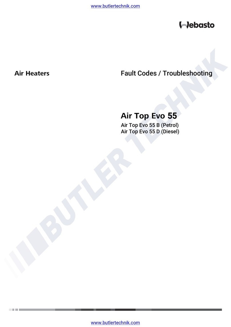 Webasto Air Top Evo 55 User manual Webasto Air Top Evo 55 User manual