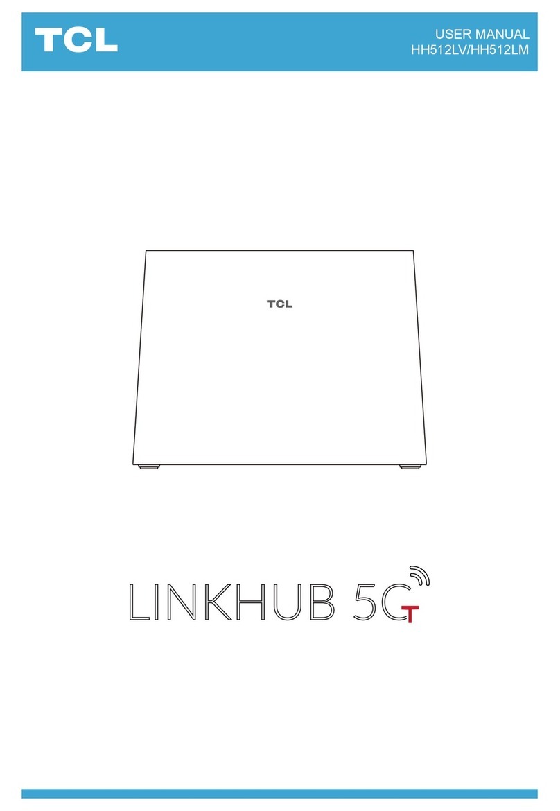 TCL LINKHUB 5CT User manual