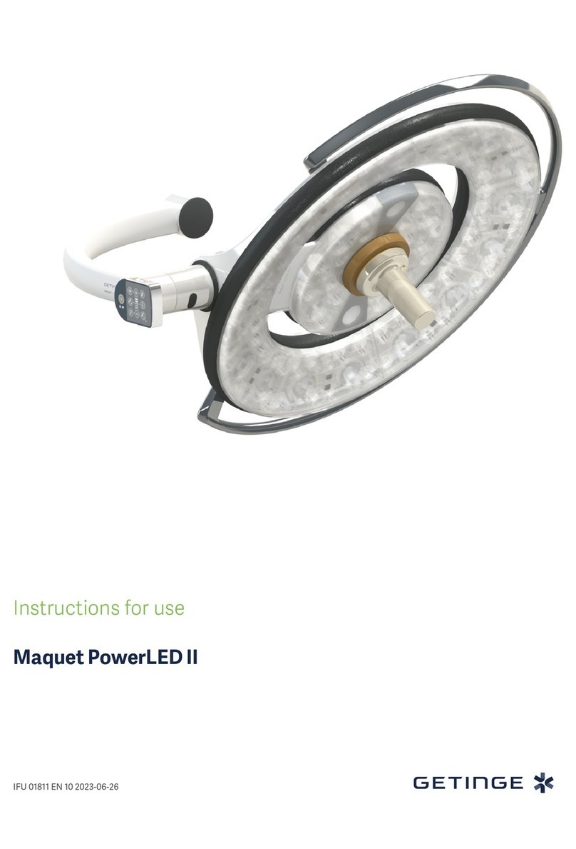 Getinge Maquet PowerLED II User manual