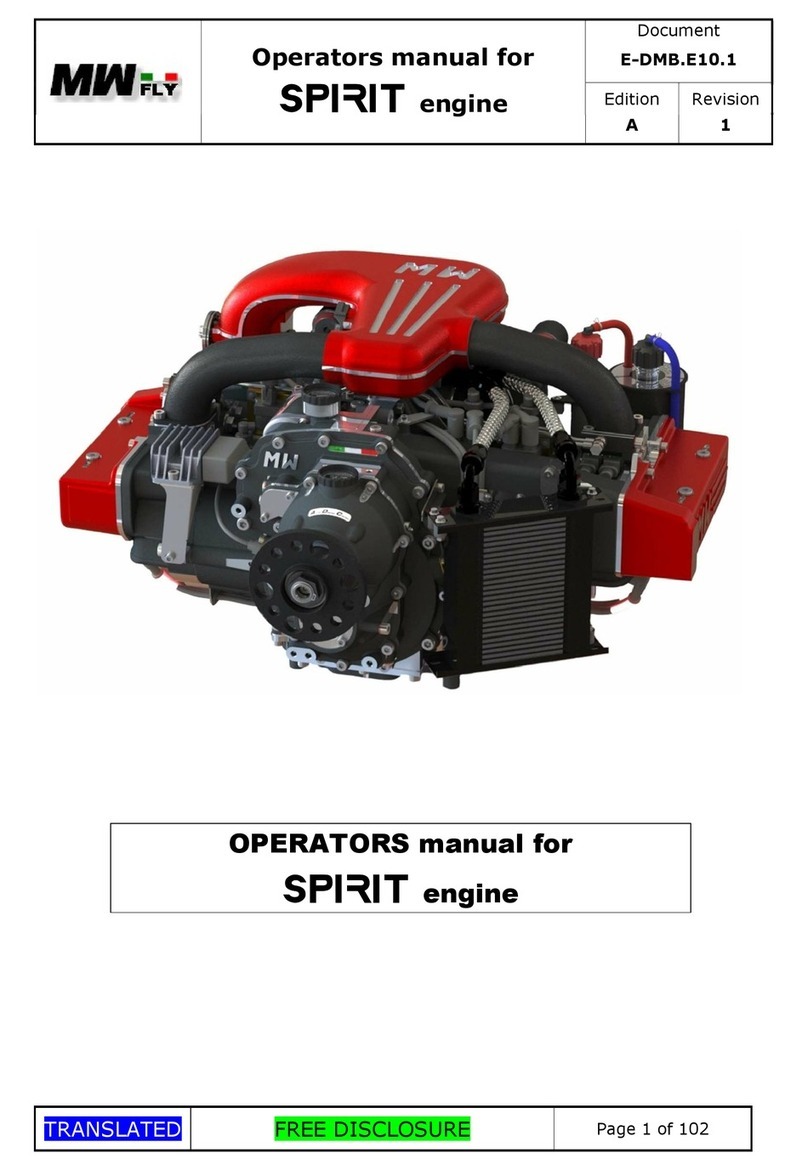 MW Fly SPIRIT Operator's manual