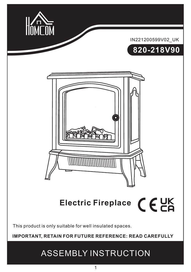 HOMCOM YH-19B Assembly instruction HOMCOM YH-19B Assembly instruction