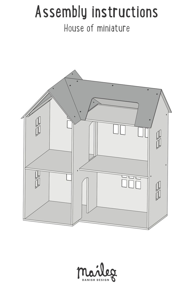 Maileg House of miniature Assembly instructions Maileg House of miniature Assembly instructions