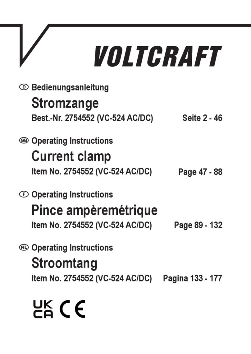 VOLTCRAFT VC-524 AC/DC operating instructions
