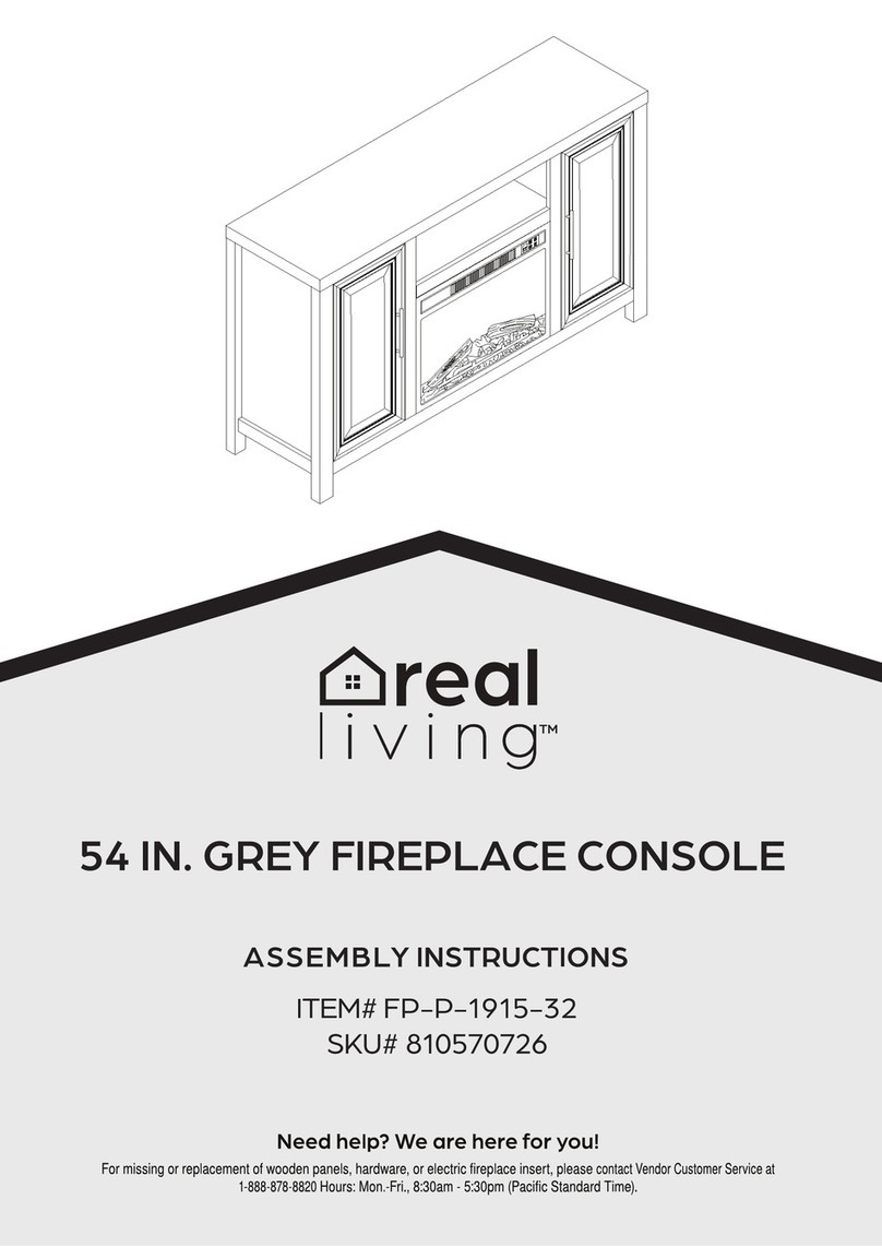 real living FP-P-1915-32 Assembly instructions
