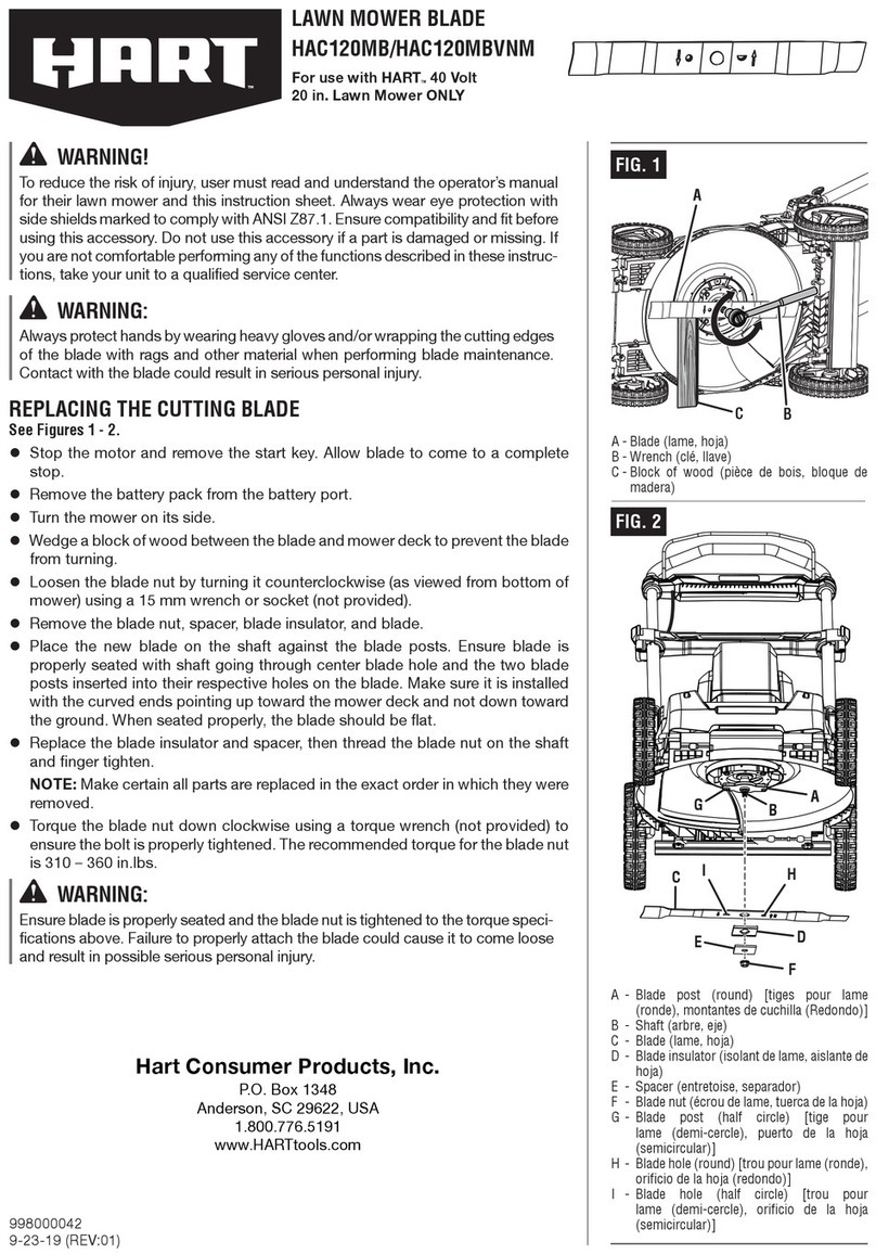 HART HAC120MB manual