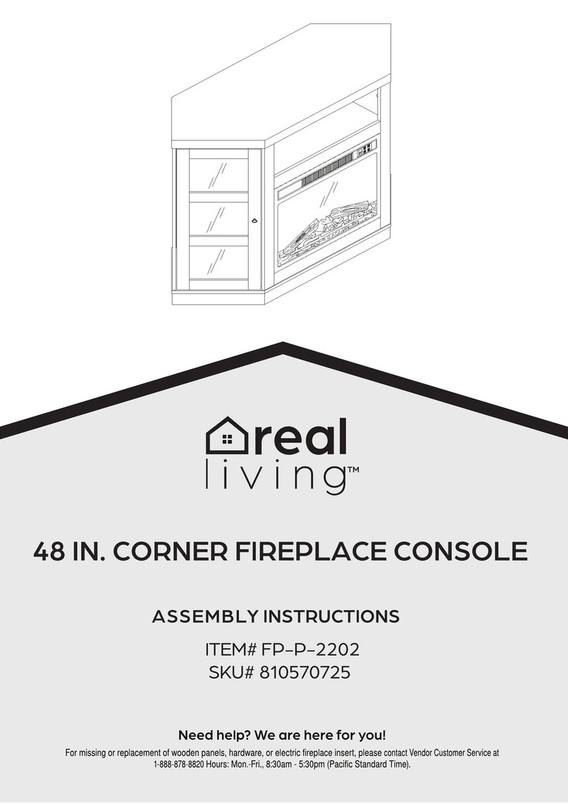 real living FP-P-2202 Assembly instructions
