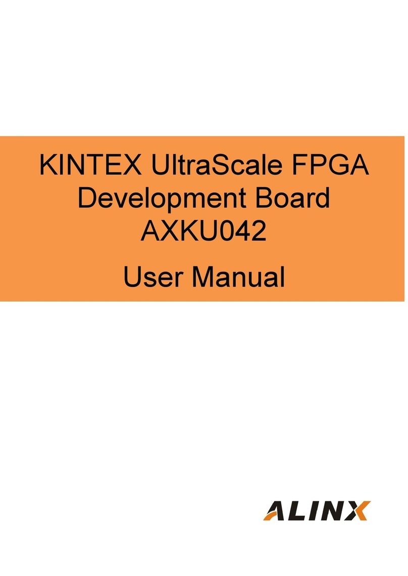Alinx KINTEX UltraScale FPGA AXKU042 User manual