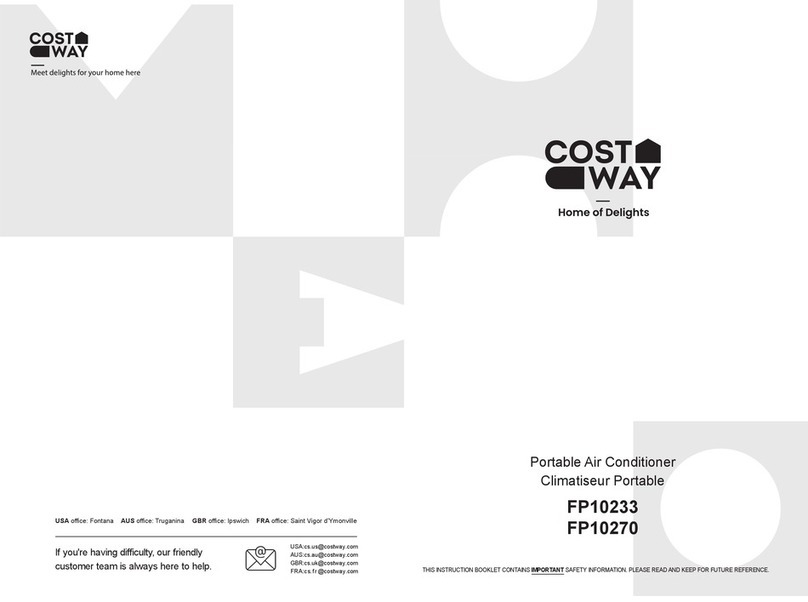 Costway FP10233 User manual