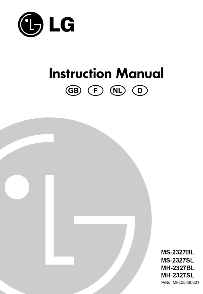 LG MS-2327BL instruction manual