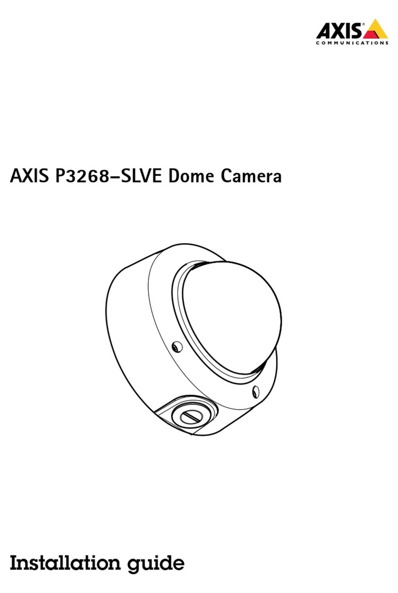 Axis P3268-SLVE installation guide
