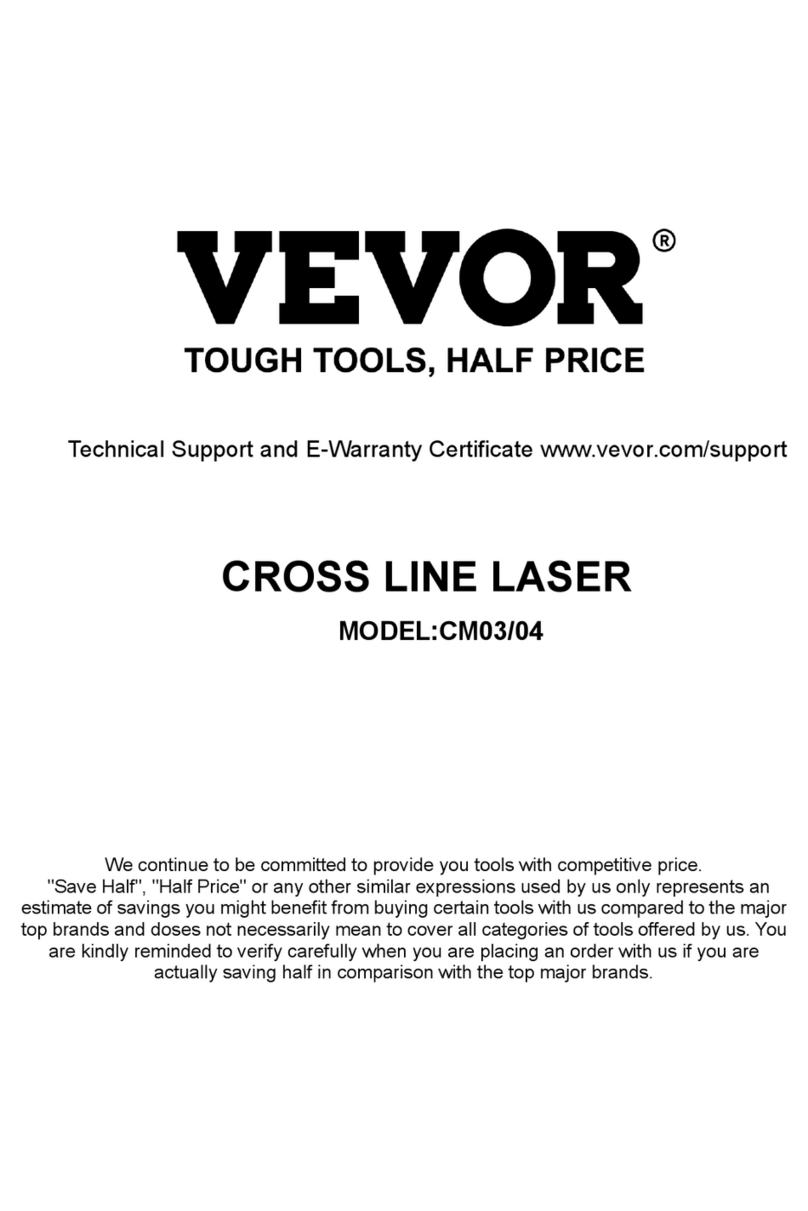 VEVOR CM03 User manual