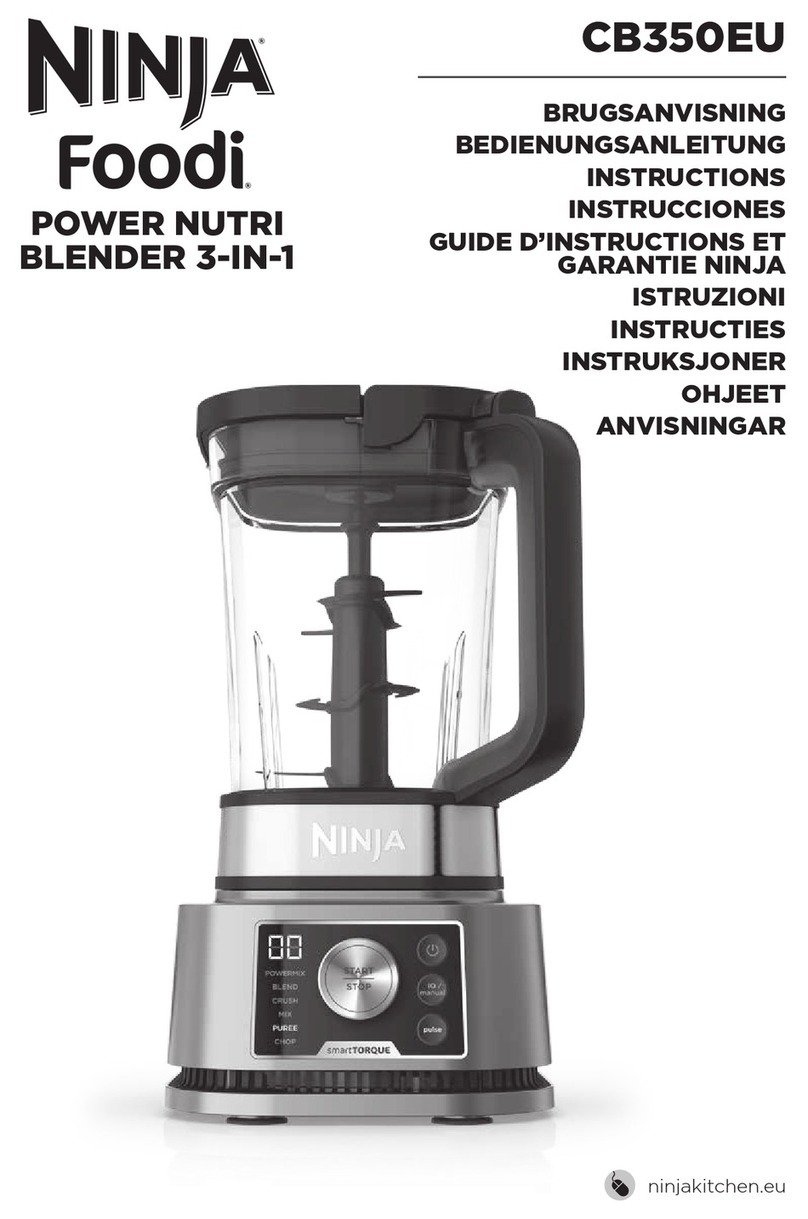 Ninja Foodi CB350EU User manual