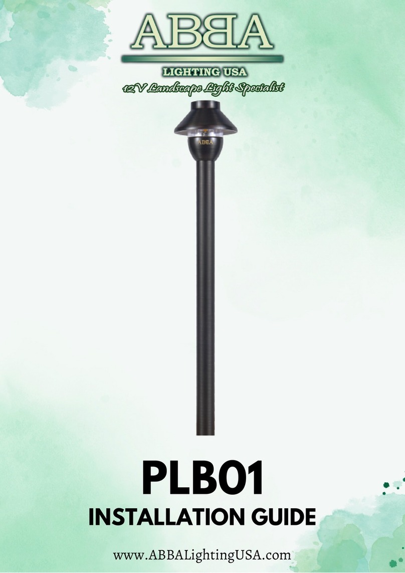 ABBA PLB01 installation guide