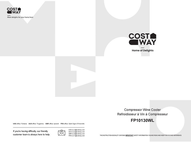 Costway FP10130WL manual