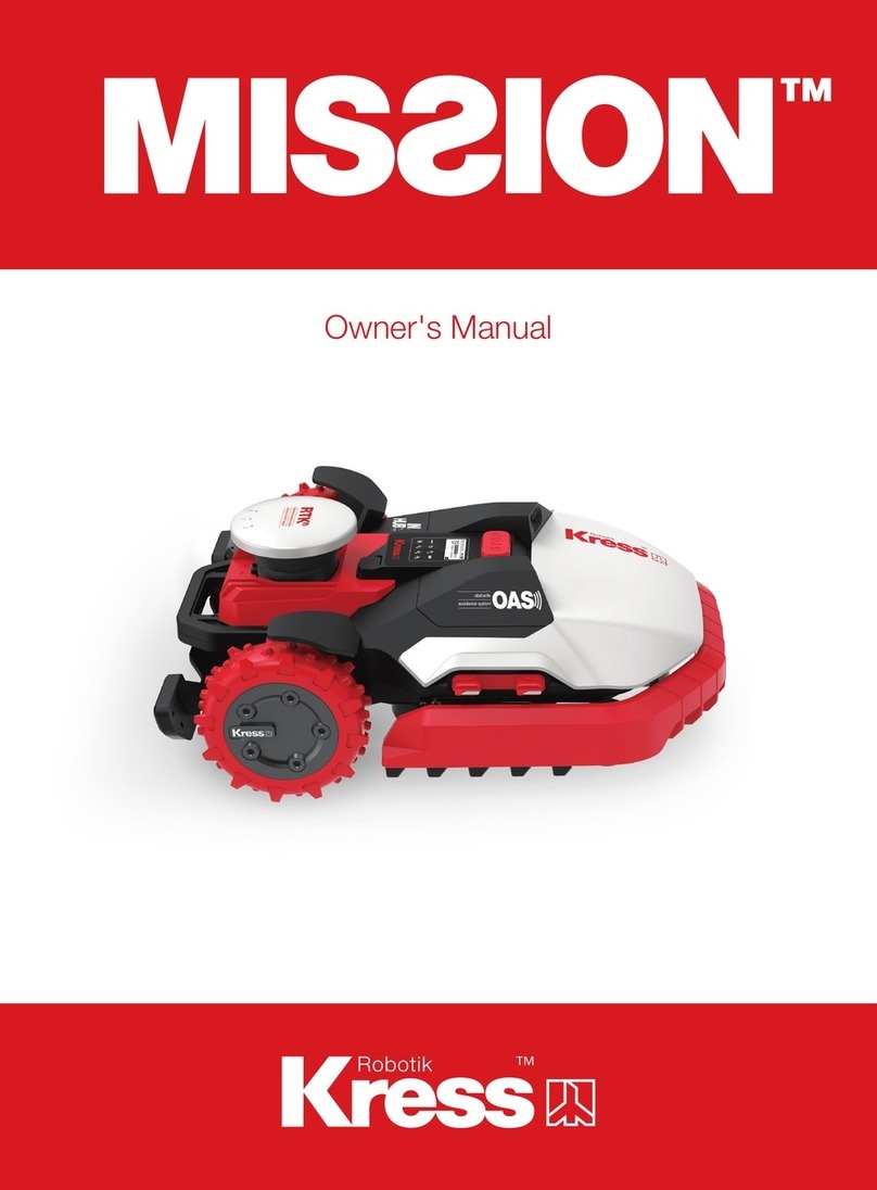 Kress Robotik Mission Mega RTKn 4 1/2 User manual