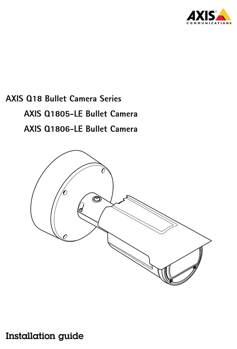 Axis Q18 Series installation guide