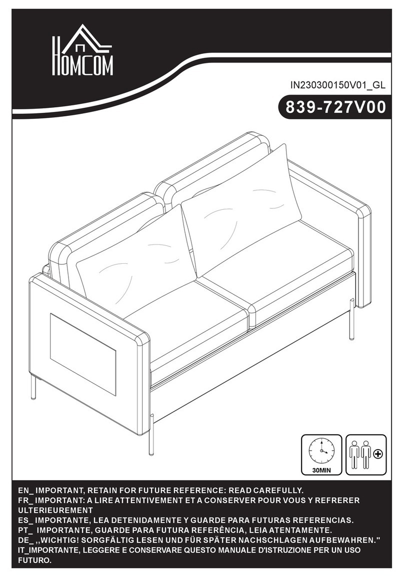 HOMCOM 839-727V00 manual