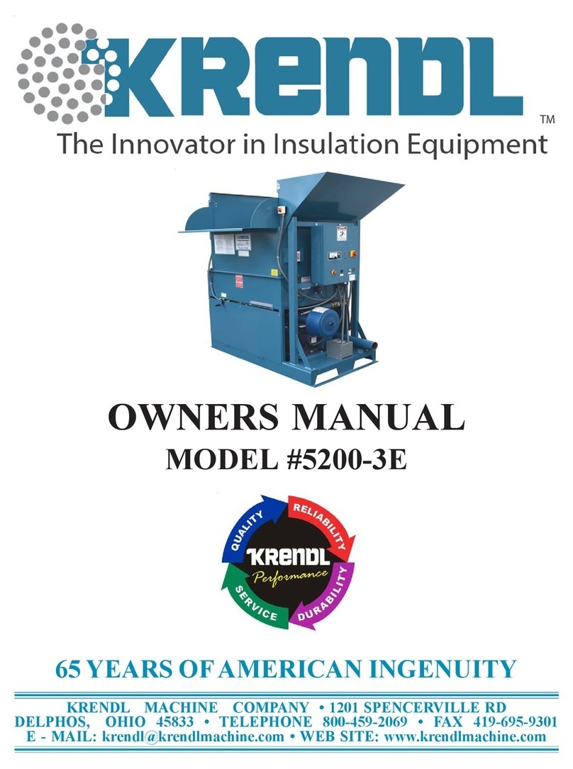 Krendl 5200-3E User manual