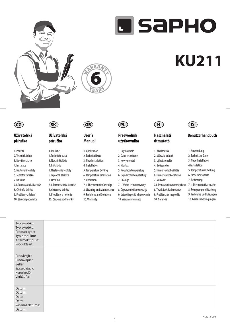 Sapho KU211 user manual