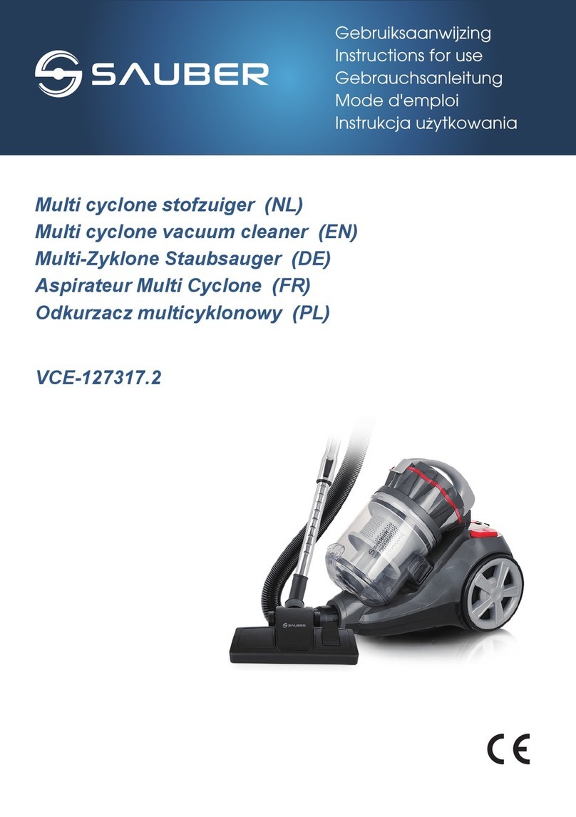 Sauber VCE-127317.2 User manual
