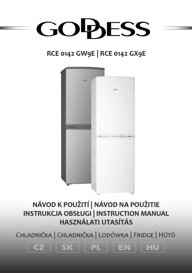 Goddess RCE 0142 GW9E User manual