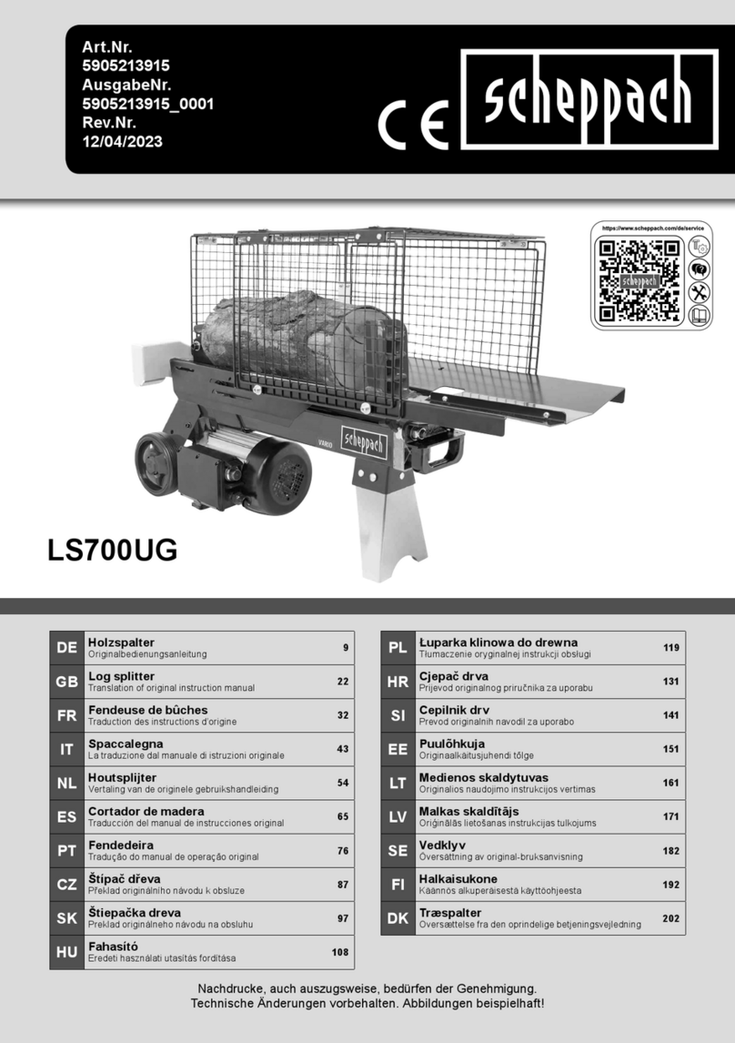 Scheppach LS700UG Instructions for use