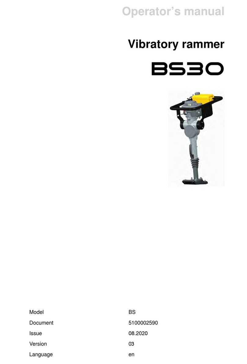 Wacker Neuson BS User manual
