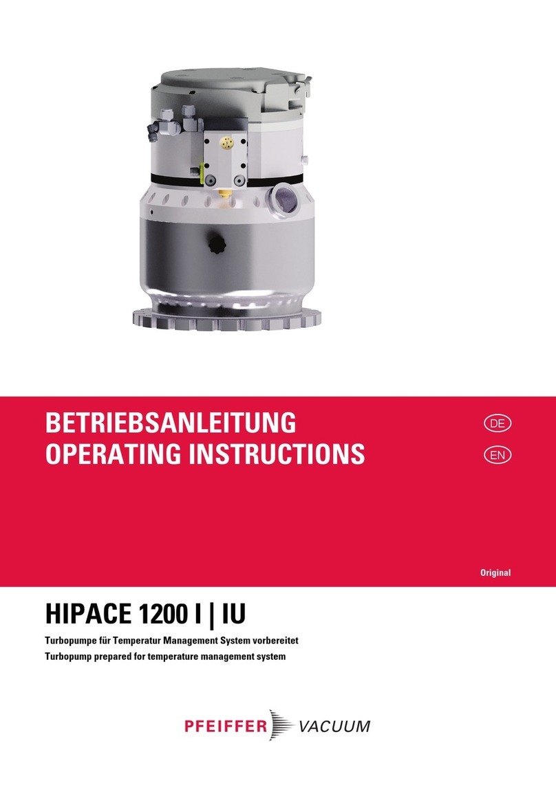 Pfeiffer Vacuum HIPACE 1200 I operating instructions Pfeiffer Vacuum HIPACE 1200 I operating instructions