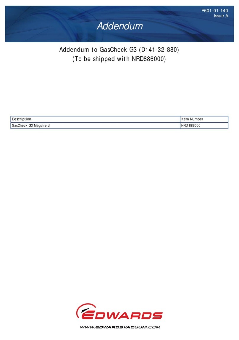 Edwards GasCheck G3 Magshield Addendum