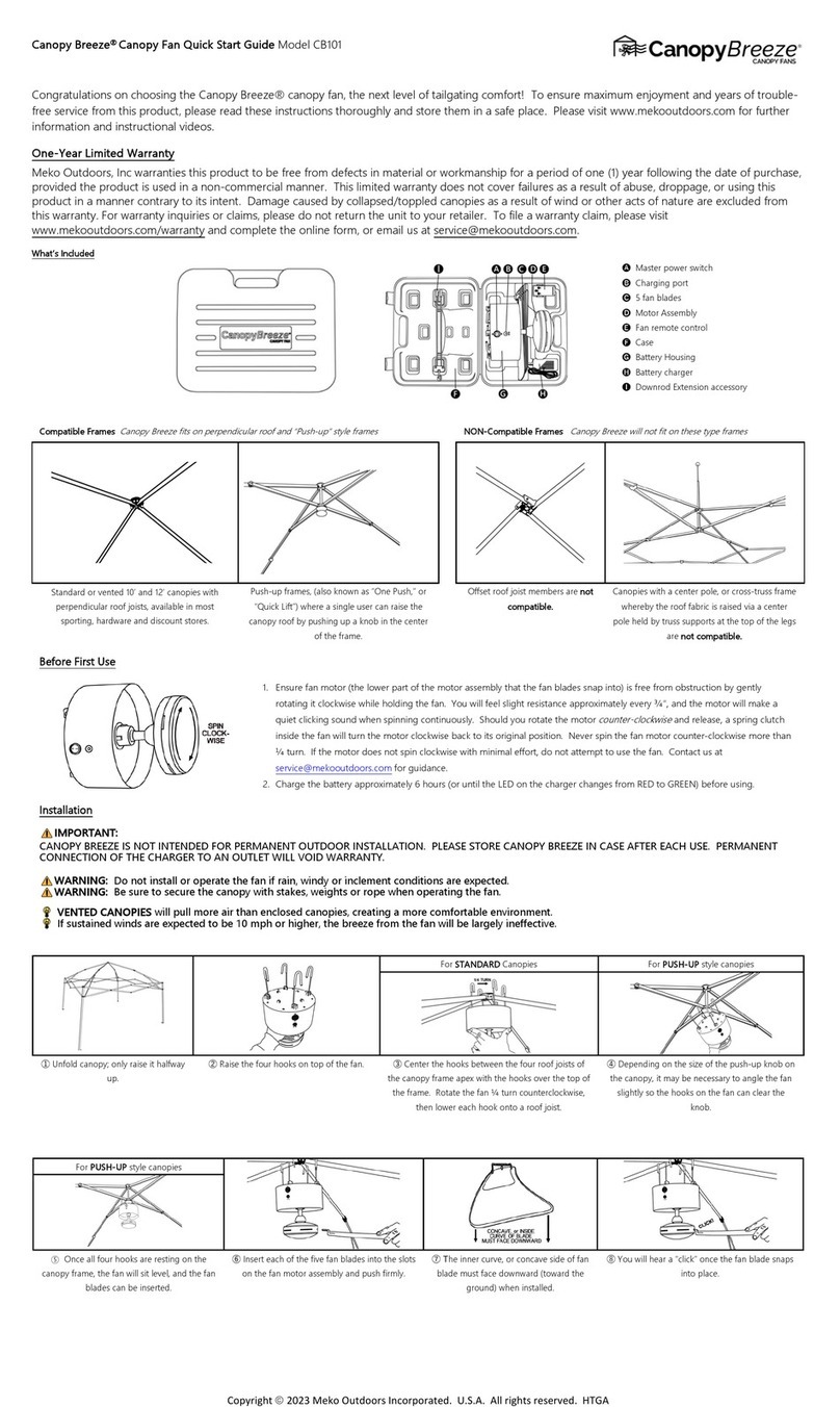 Canopy Breeze CB101 quick start guide