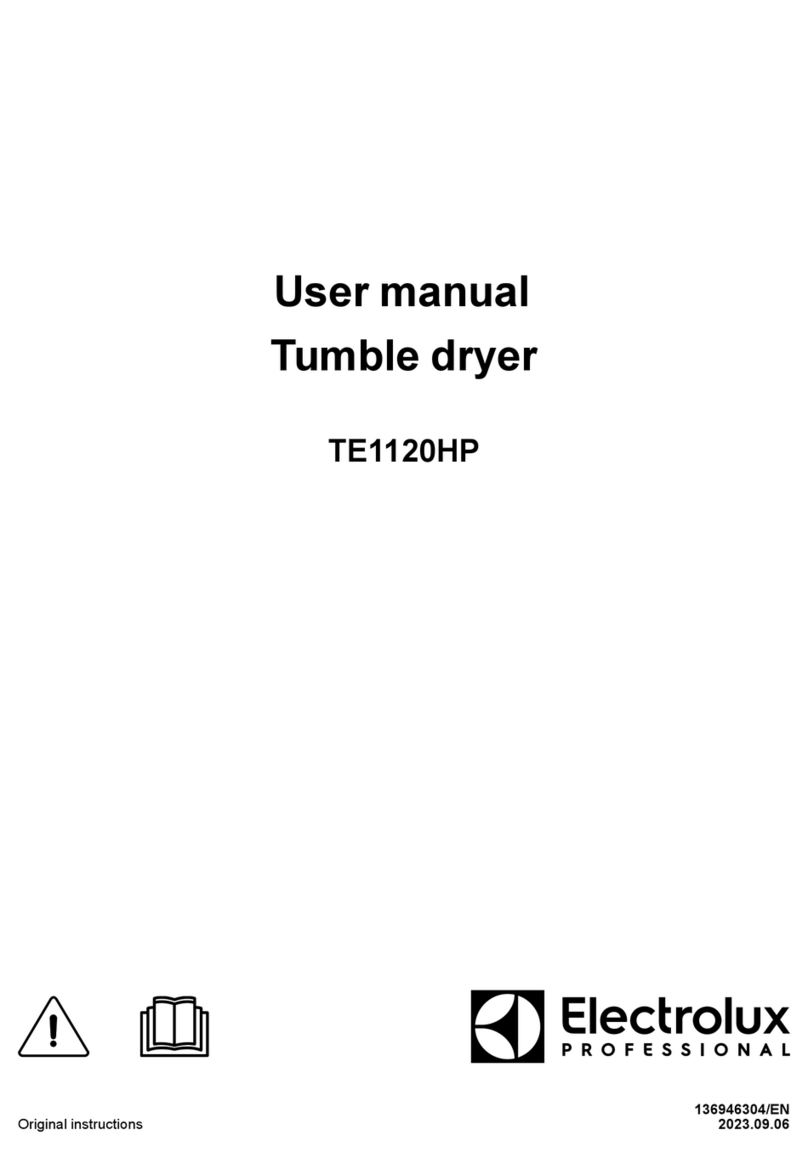 Electrolux TE1120HP user manual