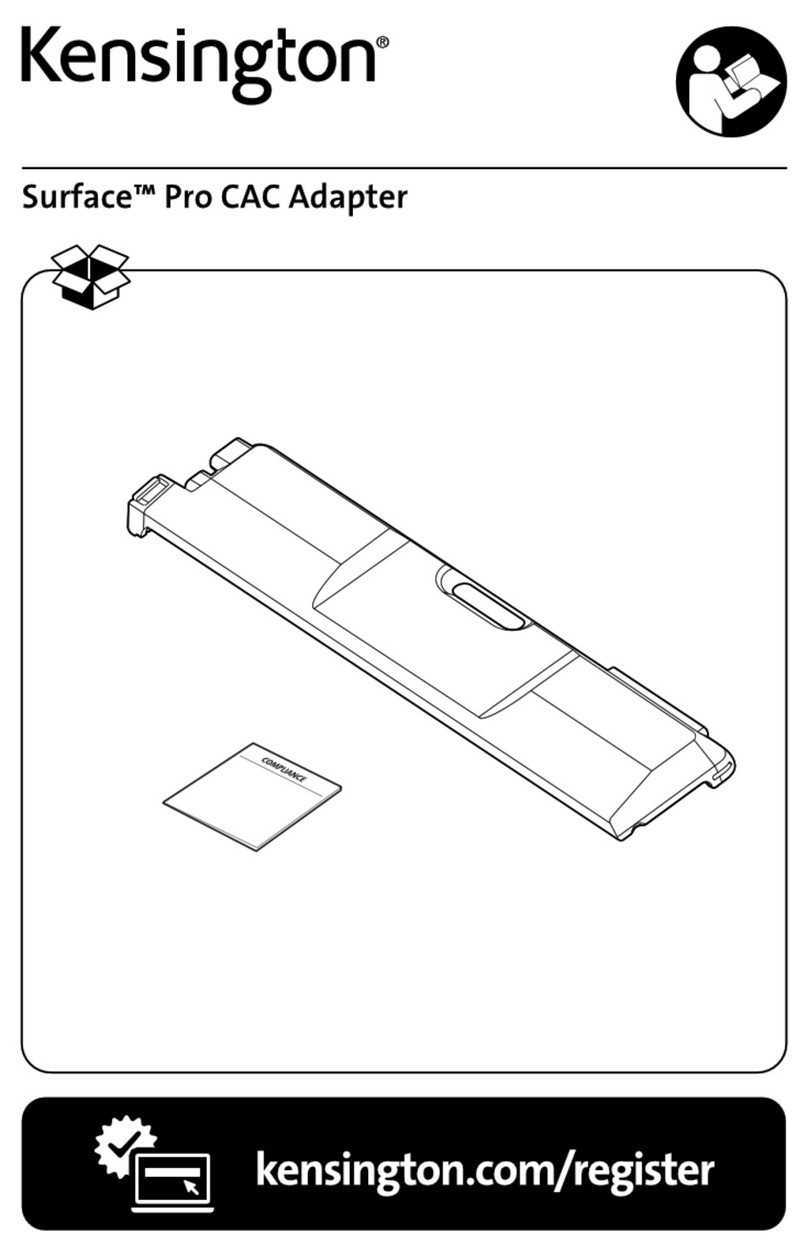 Kensington Surface Pro User manual