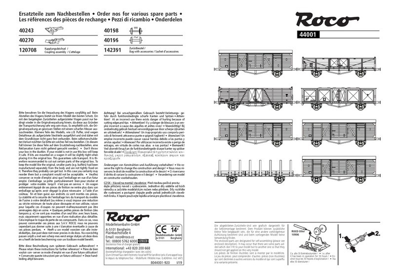 roco 44001 User manual