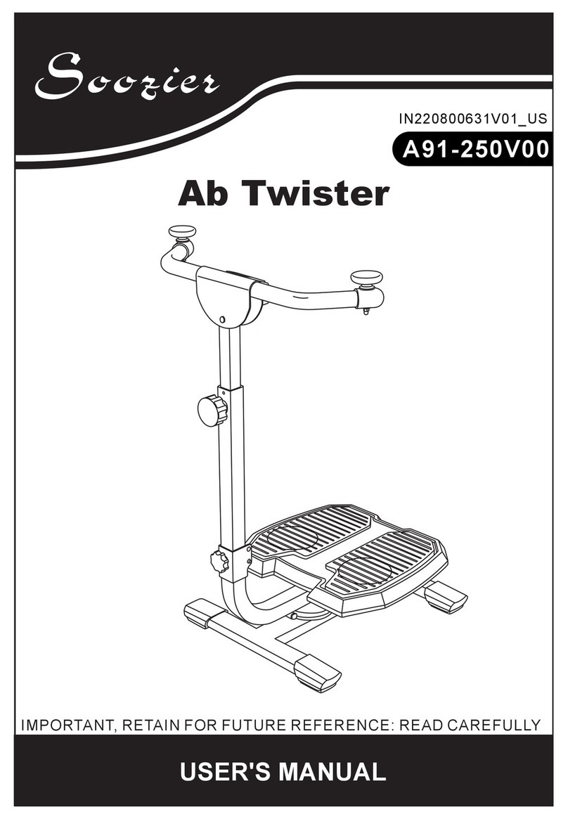 Soozier Ab Twister user manual
