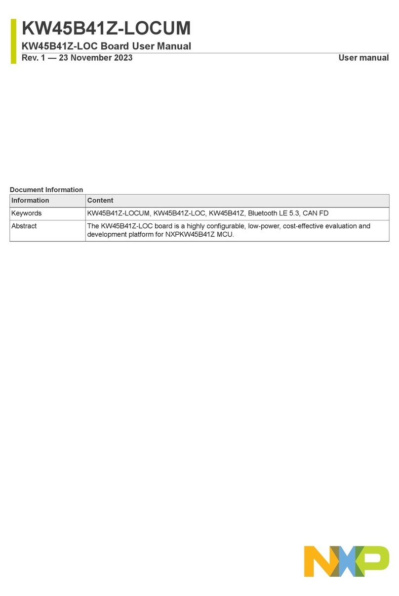 NXP Semiconductors KW45B41Z-LOCUM User manual