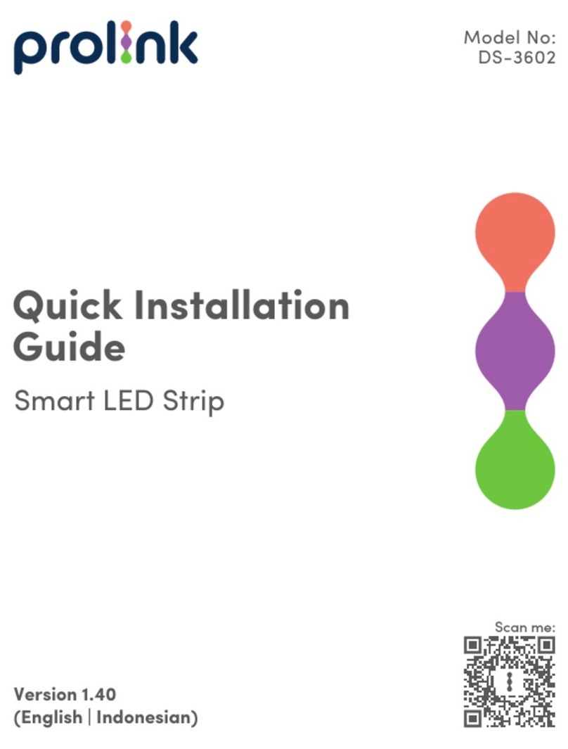 PROLiNK DS-3602 Quick installation guide