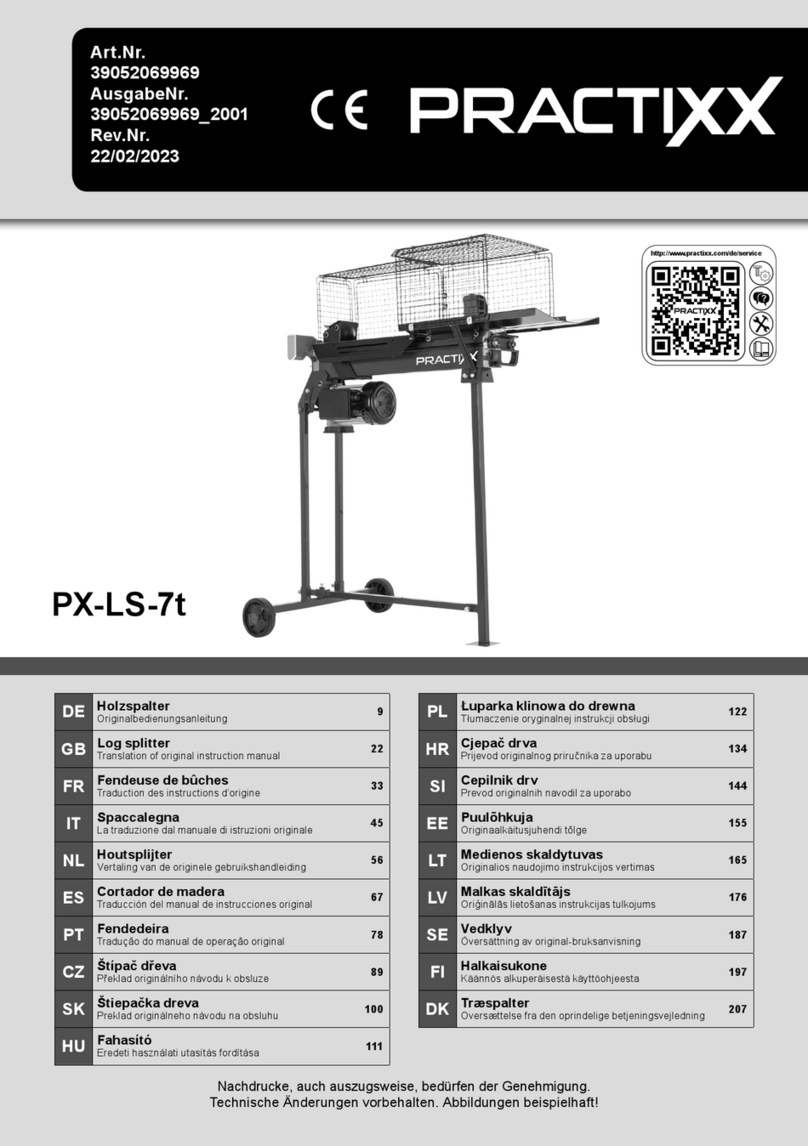 PRACTIXX PX-LS-7t Translation of original instruction manual