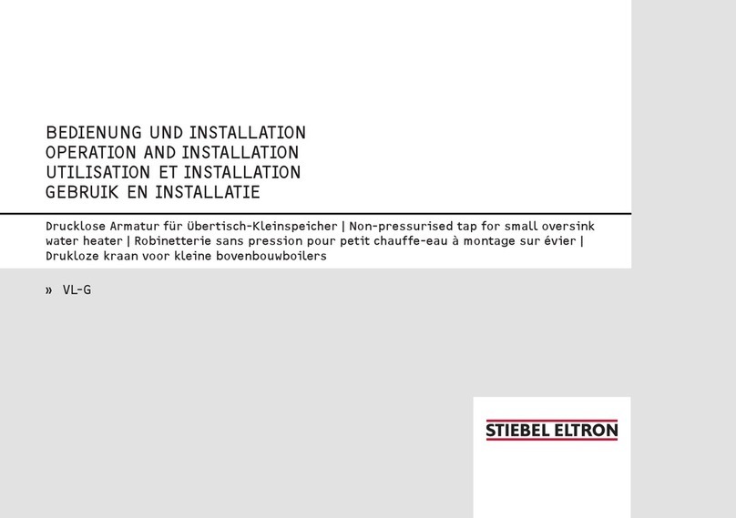 STIEBEL ELTRON VL-G Operation and installation manual