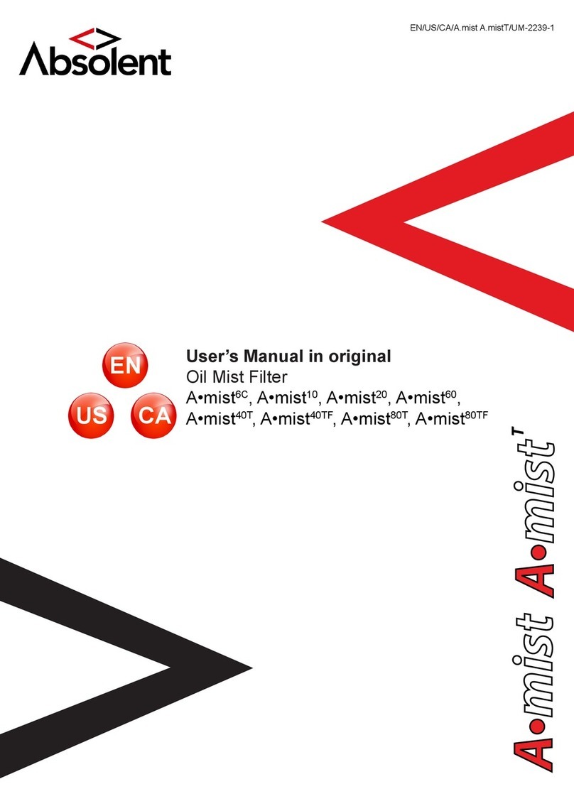 Absolent Air Care A-mist6C user manual