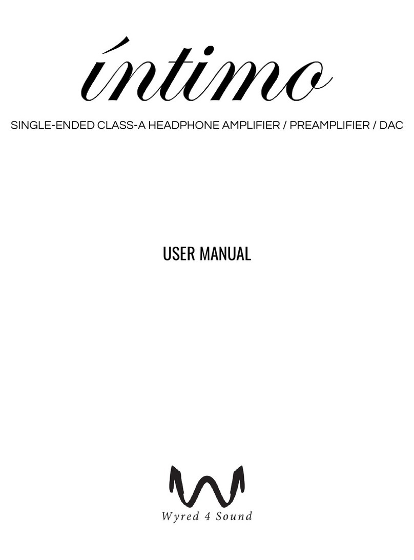 Wyred 4 Sound intimo user manual