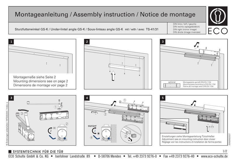 Eco TS-41 Assembly instruction