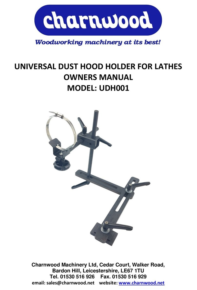 Charnwood UDH001 owner's manual