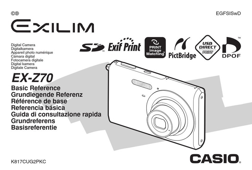 Casio EXILIM EX-Z70 Installation guide