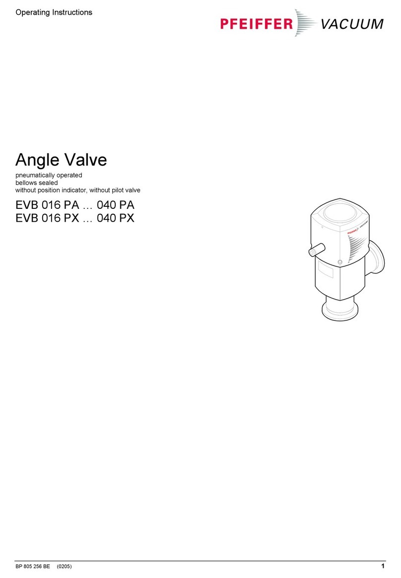 Pfeiffer Vacuum EVB 016 PA operating instructions