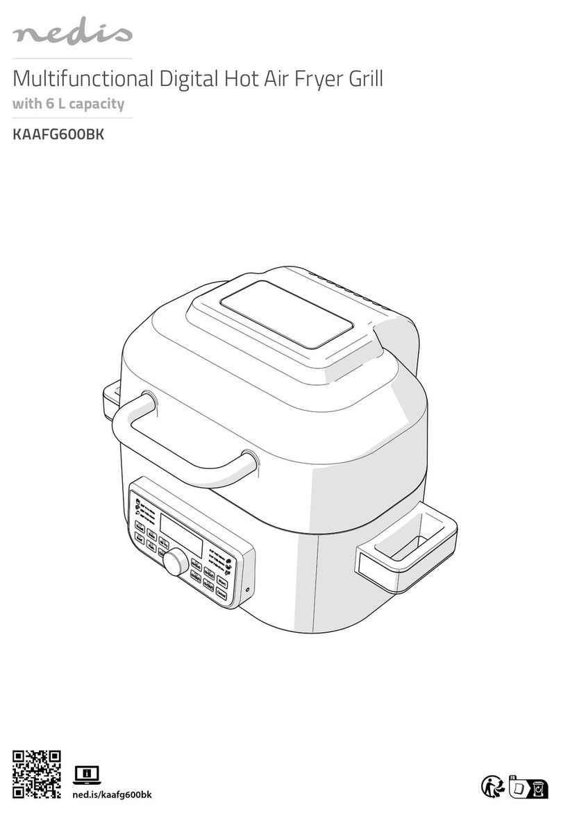 nedis KAAFG600BK User manual