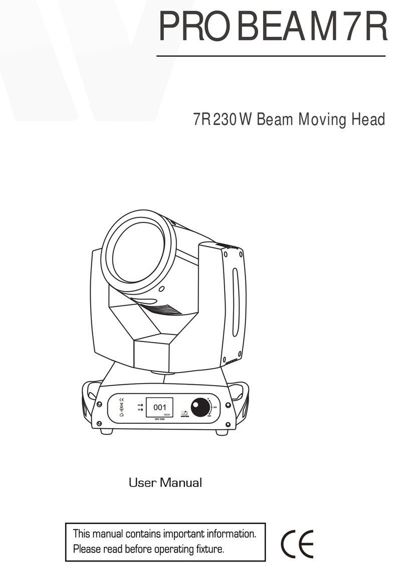 Beamz PROBEAM7R User manual
