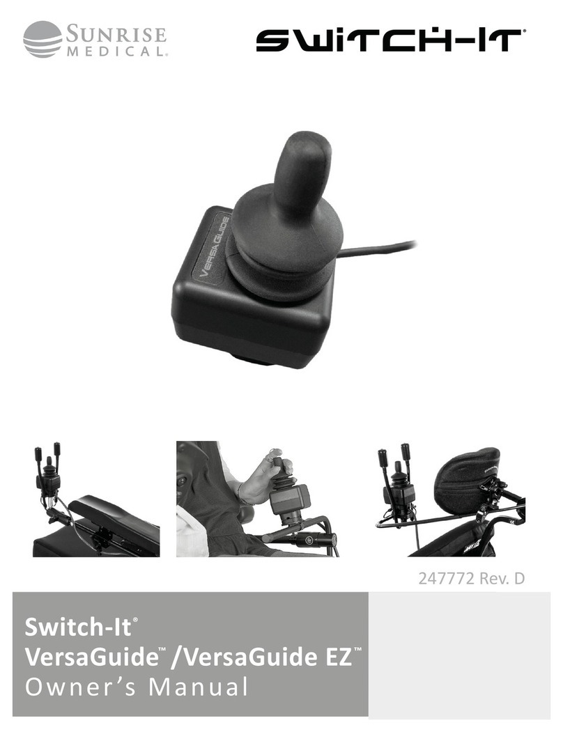 Sunrise Medical SWITCH-IT VersaGuide User manual