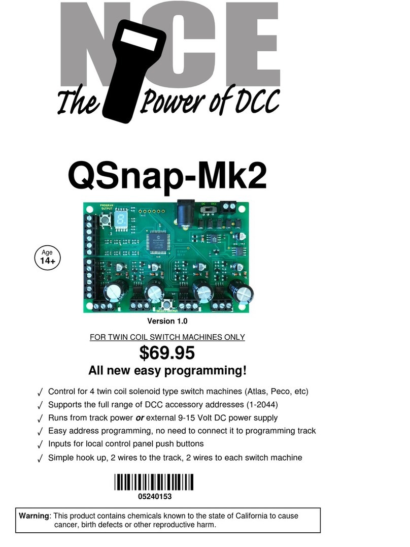NCE QSnap-Mk2 manual